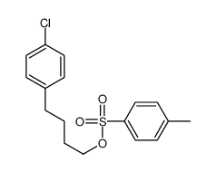 4-chlorophenylbutyl 4-methylbenzenesulphonate Structure