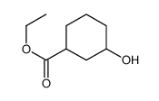 Ethyl 3-hydroxycyclohexanecarboxylate Structure