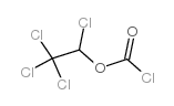 (+/-)-1,2,2,2-四氯乙基氯甲酸酯结构式