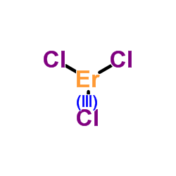 无水氯化铒结构式