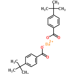 4-(1,1-二甲基乙基)苯甲酸钡盐结构式