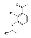 3'-乙酰氨基-2'-羟基苯乙酮结构式