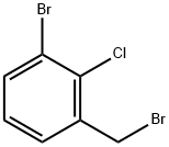 1-溴-3-(溴甲基)-2-氯苯结构式