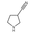 pyrrolidine-3-carbonitrile Structure