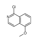 1-Chloro-5-methoxyisoquinoline Structure