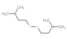 Ethanamine,2,2'-dithiobis[N,N-dimethyl-结构式
