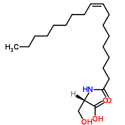 N-Oleoyl-L-Serine Structure