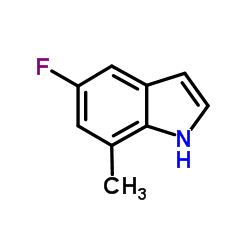 5-Fluoro-7-methyl-1H-indole structure
