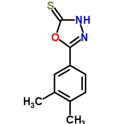 5-(3,4-dimethylphenyl)-1,3,4-oxadiazole-2-thiol Structure