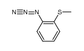 (2-azidophenyl)(methyl)sulfane Structure