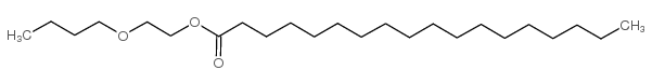 十八烷酸-2-丁氧乙酯结构式