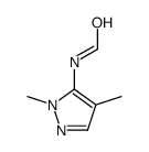N-(2,4-dimethylpyrazol-3-yl)formamide Structure