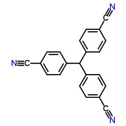 4,4',4''-甲基乙炔苄腈(来曲唑杂质)结构式