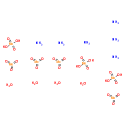 钼酸铵,四水结构式