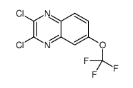 2,3-二氯-6-(三氟甲氧基)喹噁啉结构式