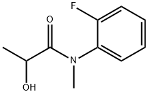 N-(2-Fluorophenyl)-2-hydroxy-N-methylpropanamide Structure