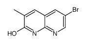 6-bromo-3-methyl-1H-1,8-naphthyridin-2-one Structure
