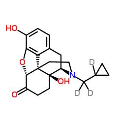 Naltrexone-D3 Structure