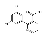 2-(3,5-dichlorophenyl)pyridine-3-carboxylic acid Structure
