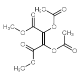 Dimethyl diacetoxyfumarate Structure