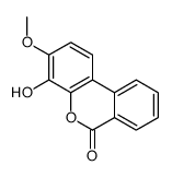4-hydroxy-3-methoxybenzo[c]chromen-6-one Structure
