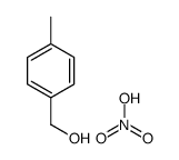 (4-methylphenyl)methanol,nitric acid Structure