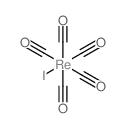 Rhenium, pentacarbonyliodo-, (OC-6-22)-结构式