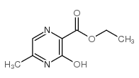 3-羟基-5-甲基吡嗪-2-甲酸乙酯结构式