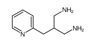 2-(pyridin-2-ylmethyl)propane-1,3-diamine Structure
