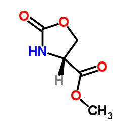 (R)-甲基2-氧代噁唑啉-4-羧酸结构式