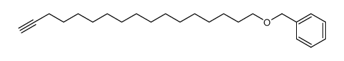 1-benzyloxy-16-heptadecyne Structure