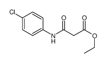 3-[(4-氯苯基)氨基]-3-氧代丙酸乙酯结构式