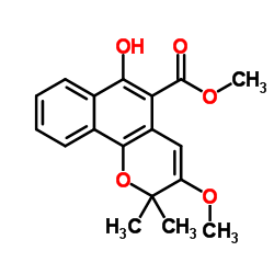 3-甲氧基大叶茜草素结构式