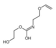 2-hydroxyethyl N-(2-ethenoxyethyl)carbamate Structure