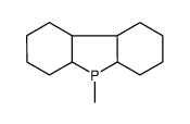 5-methyl-1,2,3,4,4a,5a,6,7,8,9,9a,9b-dodecahydrobenzo[b]phosphindole结构式