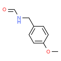 N-(4-甲氧基苄基)甲酰胺结构式