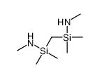 N-[[dimethyl(methylamino)silyl]methyl-dimethylsilyl]methanamine Structure