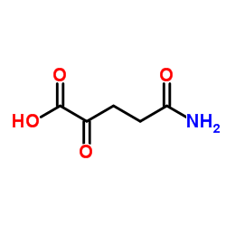 2-Keto-glutaramic acid结构式
