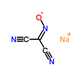Sodium [(dicyanomethylene)amino]oxidanide Structure