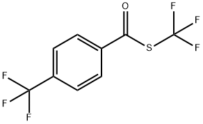4-三氟甲基苯甲酸三氟甲硫基酯结构式
