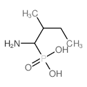(1-氨基-2-甲基丁基)磷酸结构式