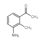 1-(3-氨基-2-甲基苯基)乙酮结构式