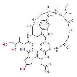 6'-O-methyl alpha-amanitin结构式