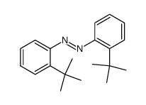 2,2'-Di-tert-butyl-azobenzol Structure