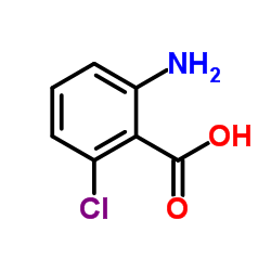 2-Amino-6-chlorobenzoic acid structure