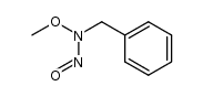 N-nitroso-N-benzyl-O-methylhydroxylamine结构式