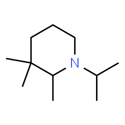 Piperidine, 2,3,3-trimethyl-1-(1-methylethyl)- (9CI) Structure