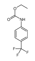 (4-(三氟甲基)苯基)氨基甲酸乙酯结构式
