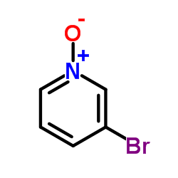 3-溴吡啶-N-氧化物结构式