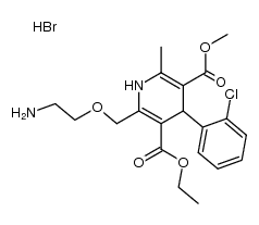 amlodipine hydrobromide Structure